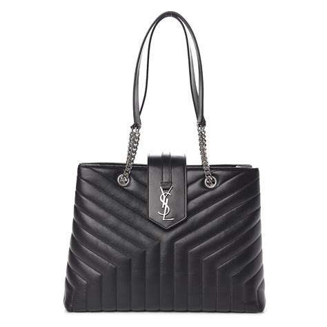 ysl shopper 55 euro|SAINT LAURENT Calfskin Y Quilted Monogram Large Loulou .